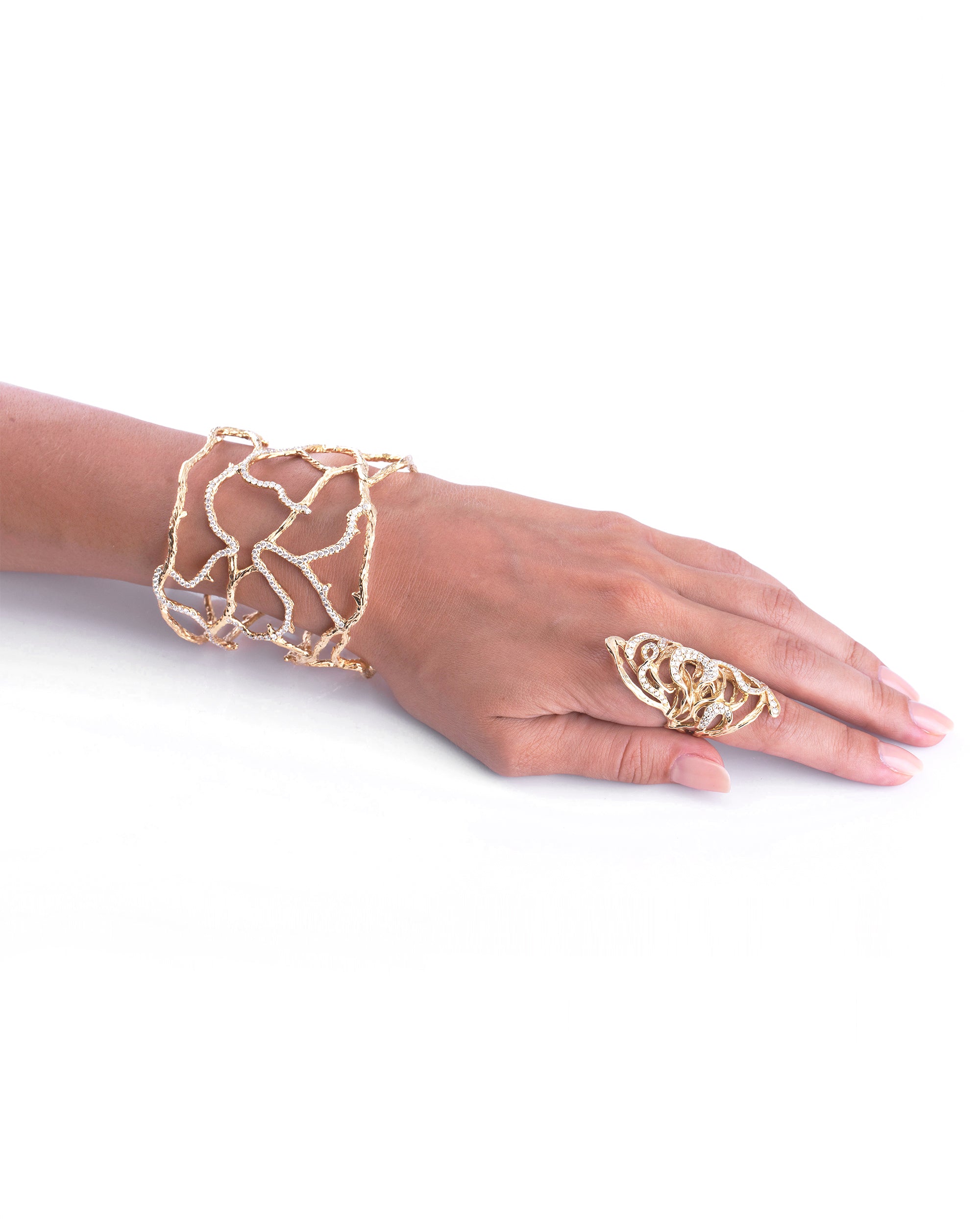 Lianas Diamond Bracelet, 18K Gold