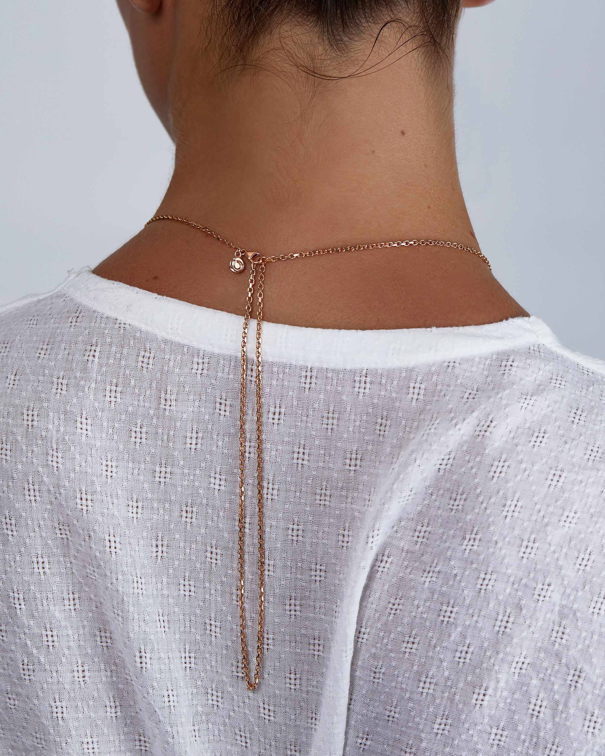 Tourmaline Diamond Necklace, 18K Gold