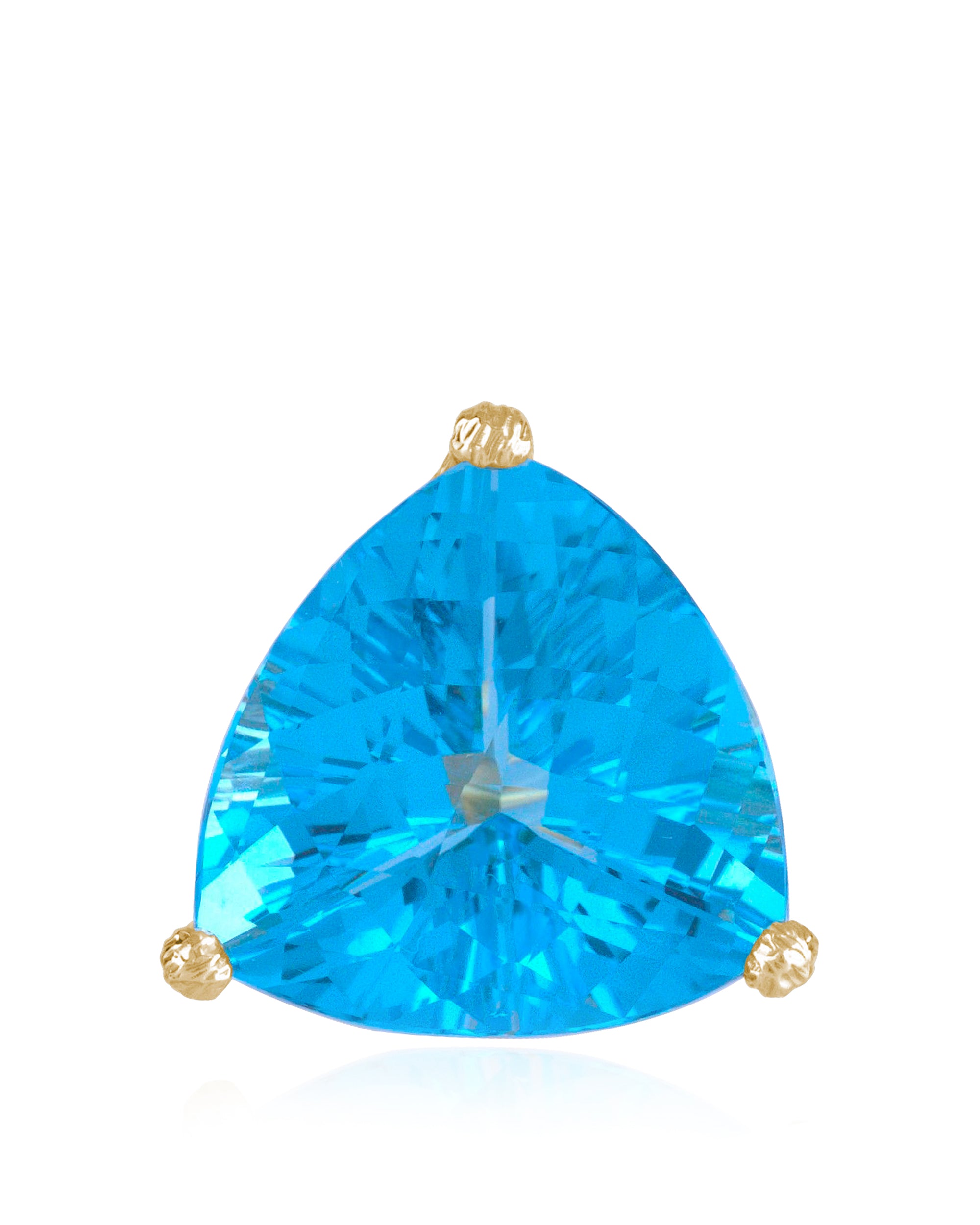 Blue Ice Sky Ice Topaz Ring, 18K Gold